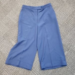 Anne Klein Women's Cuffed Capri Cropped Pants Sz14